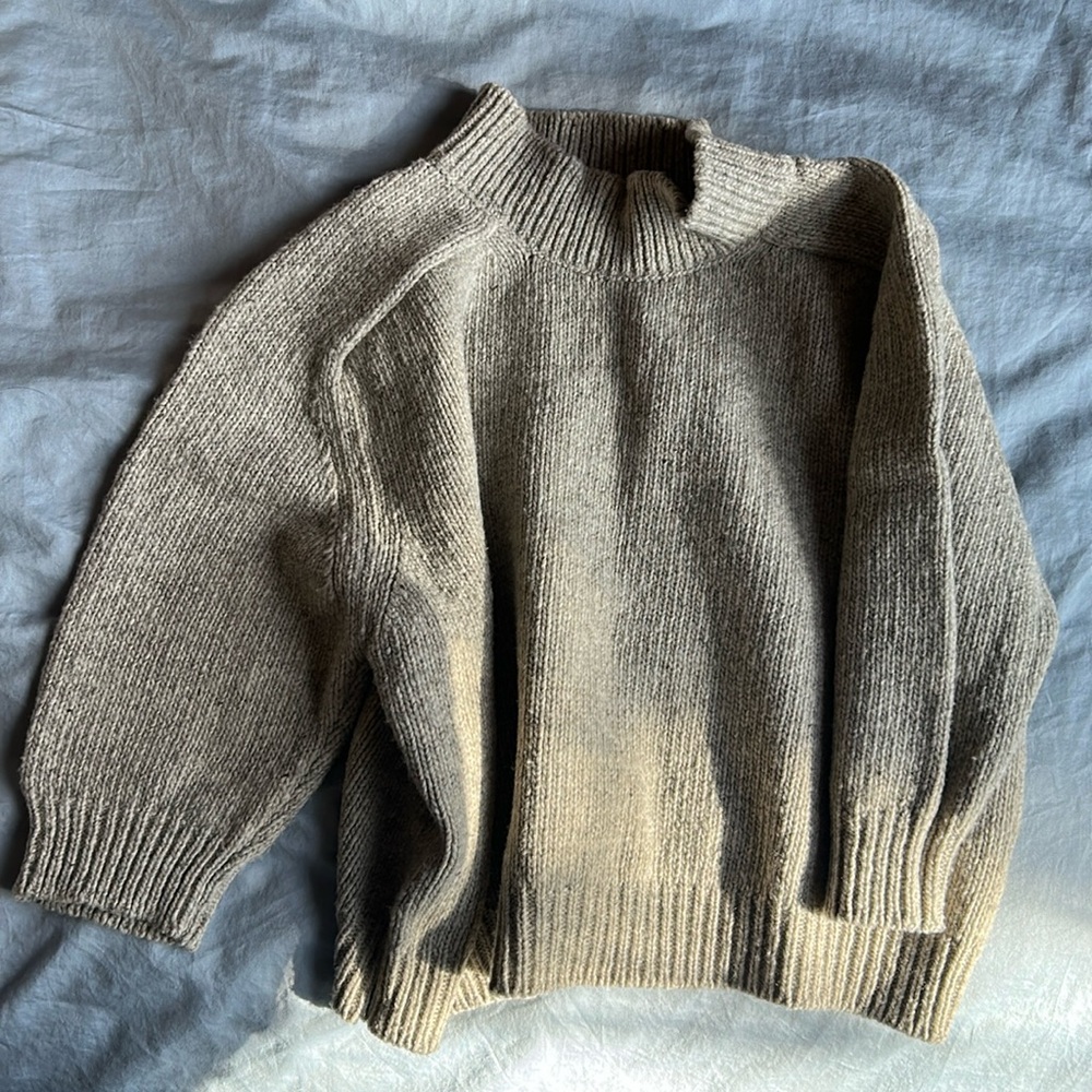 Babaa wool jumper in mist